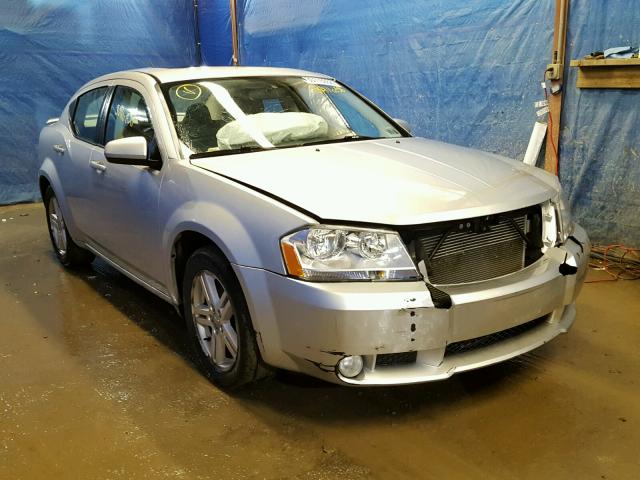 1B3CC5FB5AN117606 - 2010 DODGE AVENGER R/ SILVER photo 1