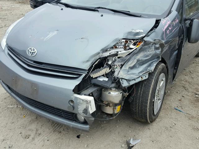 JTDKB20U440003409 - 2004 TOYOTA PRIUS GRAY photo 10