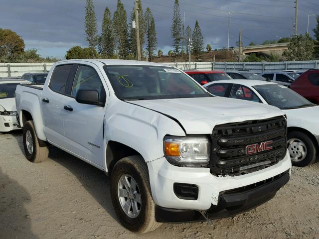 1GTG5BEN1H1155033 - 2017 GMC CANYON WHITE photo 1