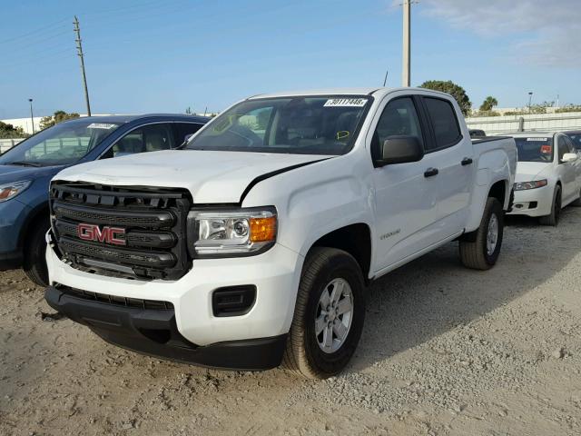 1GTG5BEN1H1155033 - 2017 GMC CANYON WHITE photo 2