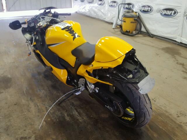 JS1GX72A082103678 - 2008 SUZUKI GSX1300 R YELLOW photo 3