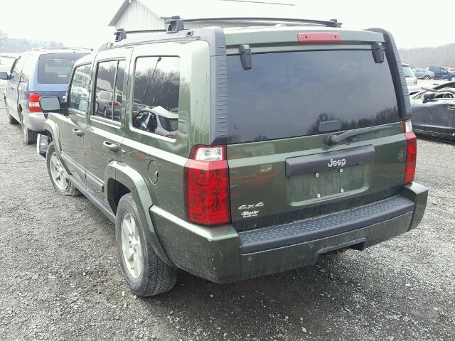 1J8HG48K58C154766 - 2008 JEEP COMMANDER GREEN photo 3