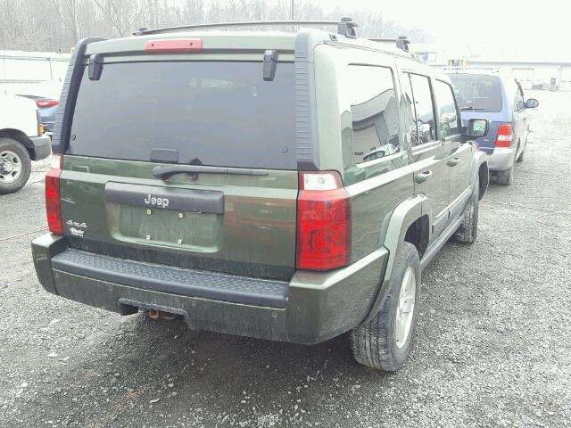 1J8HG48K58C154766 - 2008 JEEP COMMANDER GREEN photo 4