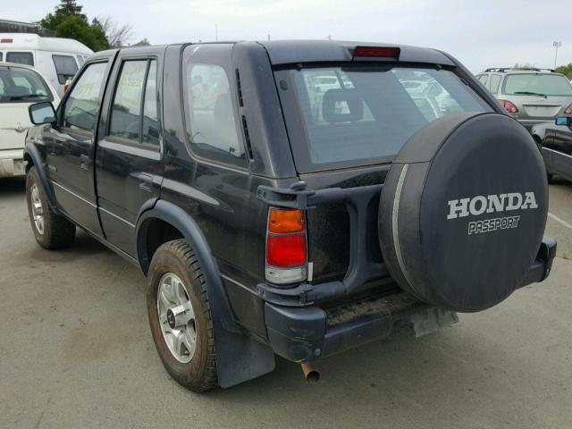 4S6CM58VXV4405137 - 1997 HONDA PASSPORT E BLACK photo 3