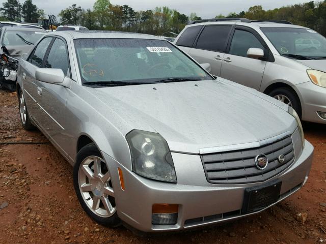 1G6DM577140108061 - 2004 CADILLAC CTS SILVER photo 1