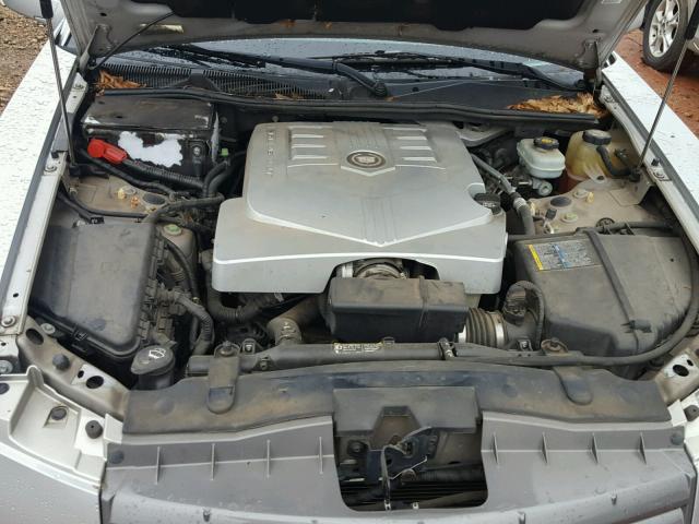 1G6DM577140108061 - 2004 CADILLAC CTS SILVER photo 7