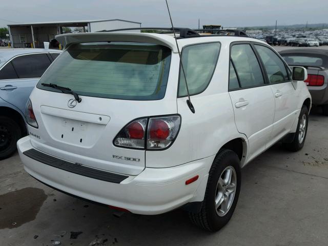 JTJHF10U420275512 - 2002 LEXUS RX 300 WHITE photo 4