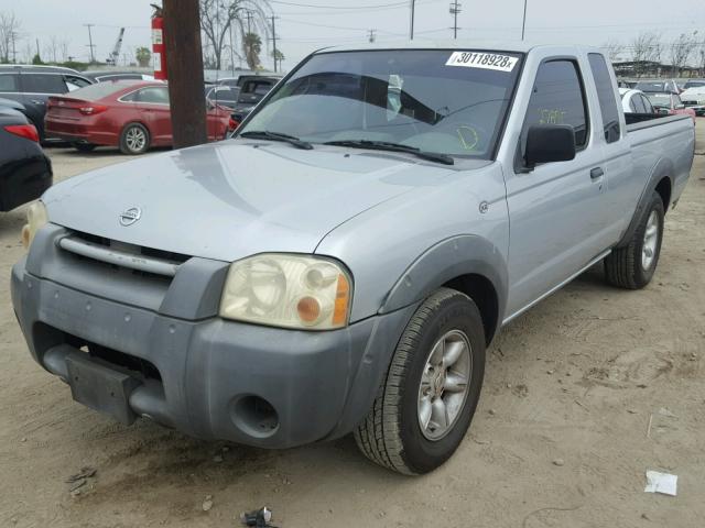 1N6DD26S12C309243 - 2002 NISSAN FRONTIER K SILVER photo 2