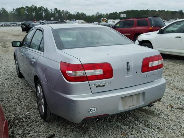 3LNHM26186R641419 - 2006 LINCOLN ZEPHYR SILVER photo 3