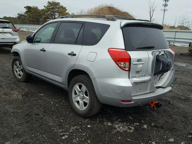 JTMZD33V685099409 - 2008 TOYOTA RAV4 SILVER photo 3