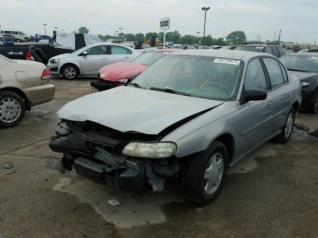 1G1ND52JXY6104316 - 2000 CHEVROLET MALIBU SILVER photo 2