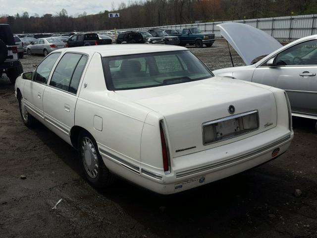 1G6KD54Y2XU723865 - 1999 CADILLAC DEVILLE WHITE photo 3