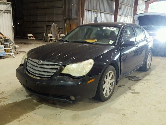 1C3LC66M47N549493 - 2007 CHRYSLER SEBRING LI BLACK photo 2