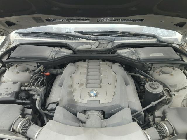 WBAHL83566DT00835 - 2006 BMW 750 I BEIGE photo 7