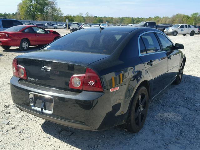 1G1ZC5E10BF293923 - 2011 CHEVROLET MALIBU 1LT BLACK photo 4