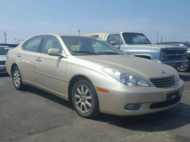 JTHBF30G536019455 - 2003 LEXUS ES 300 GOLD photo 1