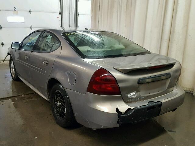2G2WP552261159326 - 2006 PONTIAC GRAND PRIX TAN photo 3