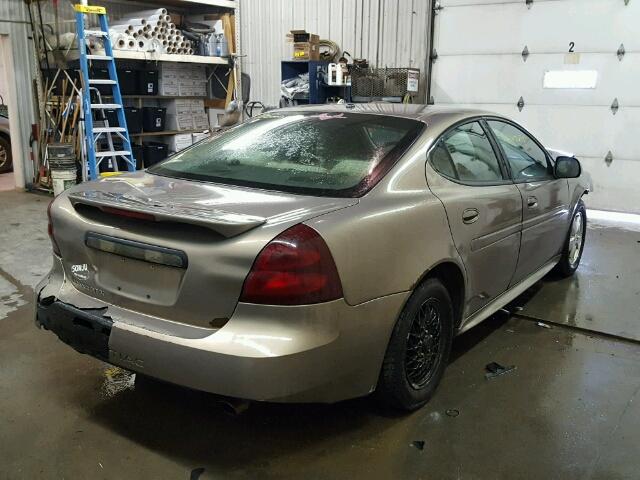2G2WP552261159326 - 2006 PONTIAC GRAND PRIX TAN photo 4
