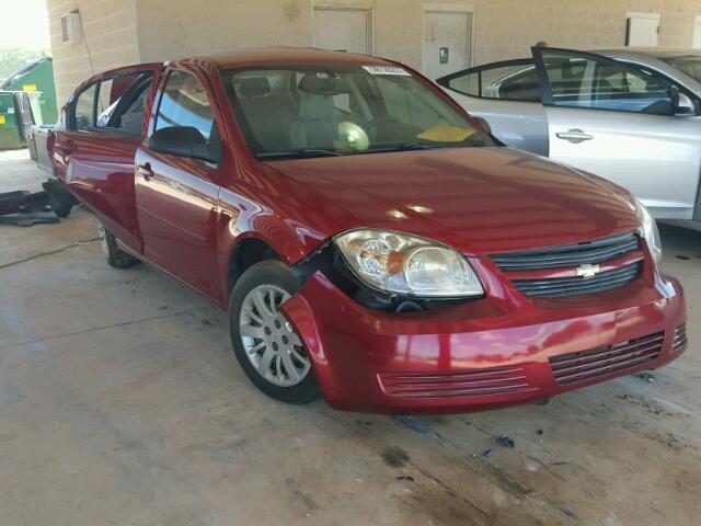 1G1AB5F51A7136475 - 2010 CHEVROLET COBALT LS RED photo 1