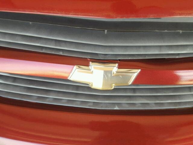 1G1AB5F51A7136475 - 2010 CHEVROLET COBALT LS RED photo 9