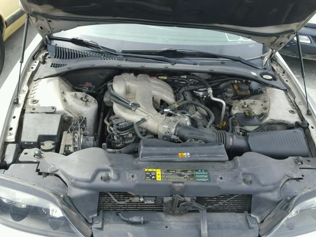 1LNHM86SX3Y665259 - 2003 LINCOLN LS SILVER photo 7