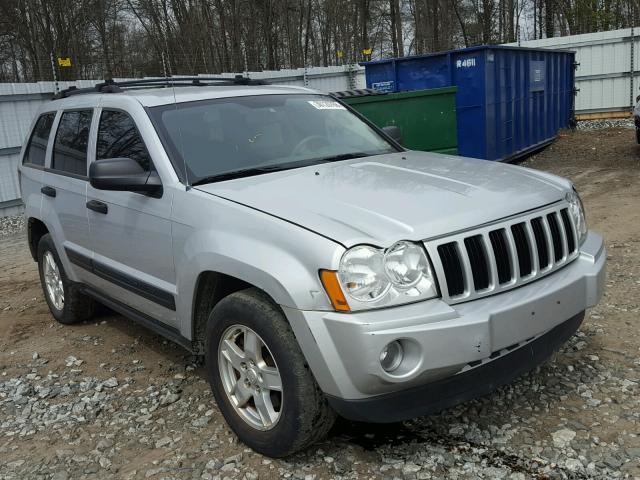 1J4GR48K85C716422 - 2005 JEEP GRAND CHER SILVER photo 1