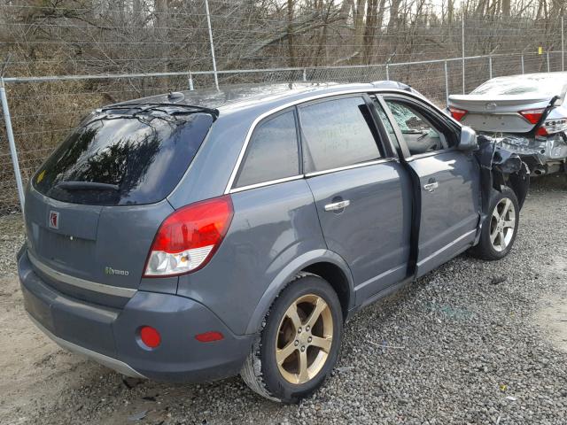 3GSCL93Z99S547264 - 2009 SATURN VUE HYBRID GRAY photo 4