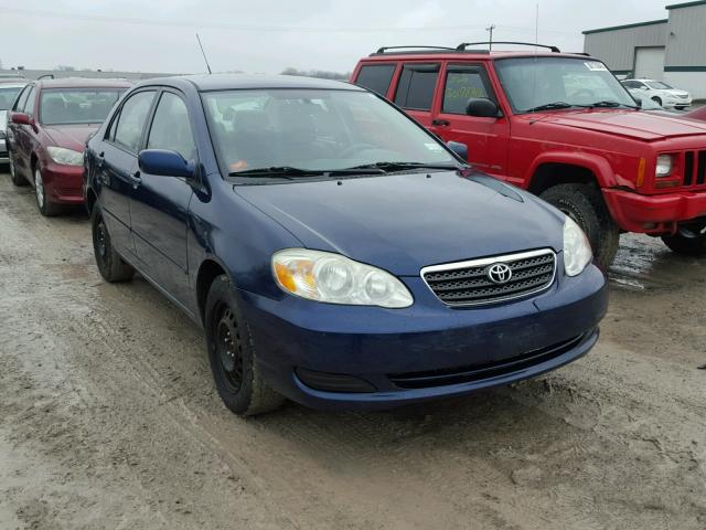 2T1BR32E17C832486 - 2007 TOYOTA COROLLA CE BLUE photo 1