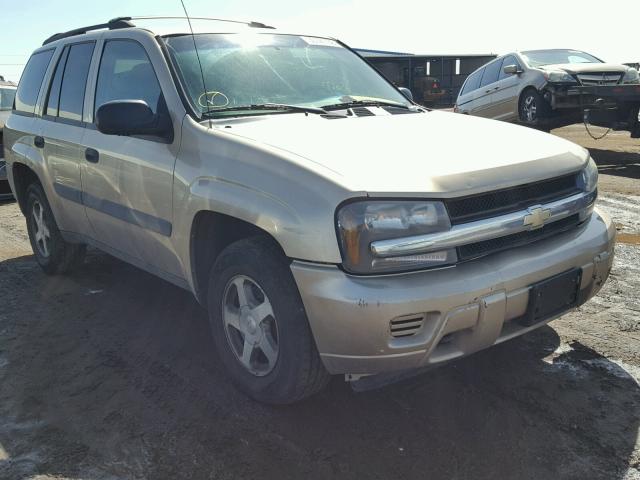 1GNDT13S452351136 - 2005 CHEVROLET TRAILBLAZE TAN photo 1