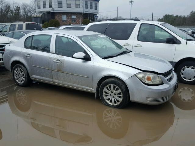 1G1AD5F52A7205555 - 2010 CHEVROLET COBALT 1LT SILVER photo 1