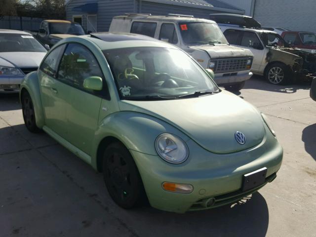 3VWCC21C6YM446331 - 2000 VOLKSWAGEN NEW BEETLE GREEN photo 1