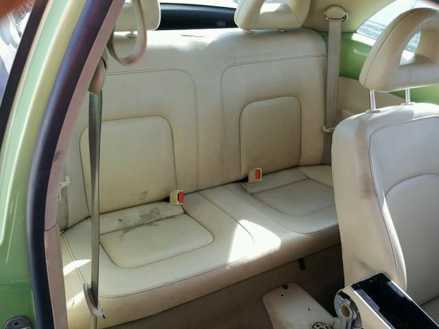 3VWCC21C6YM446331 - 2000 VOLKSWAGEN NEW BEETLE 绿色 照片 6