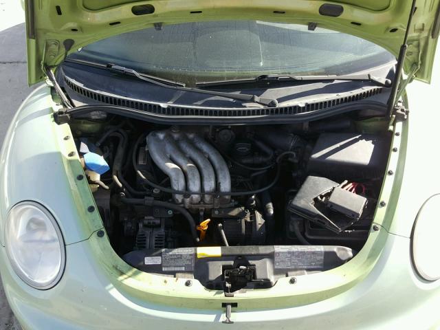 3VWCC21C6YM446331 - 2000 VOLKSWAGEN NEW BEETLE 绿色 照片 7