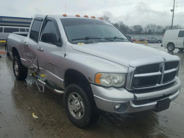 3D7KU28C63G769017 - 2003 DODGE RAM 2500 S SILVER photo 1