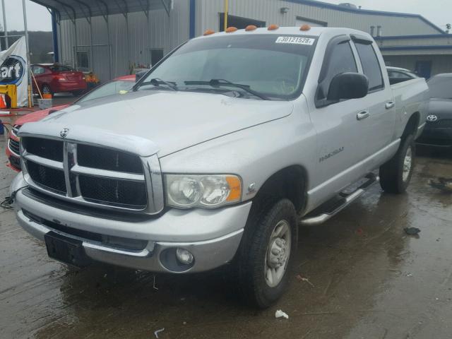 3D7KU28C63G769017 - 2003 DODGE RAM 2500 S SILVER photo 2