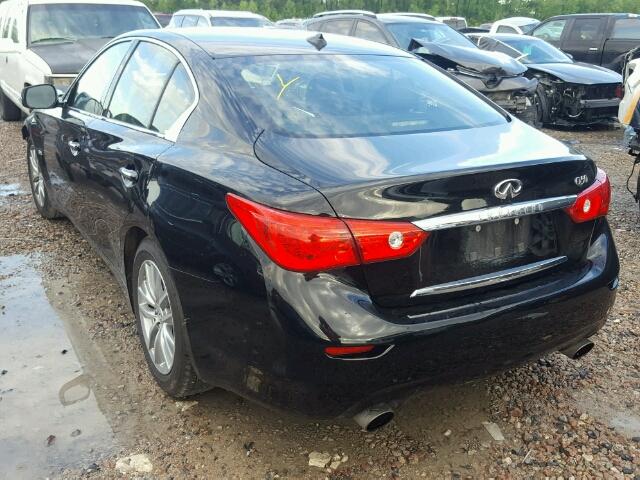 JN1EV7AP3HM734392 - 2017 INFINITI Q50 PREMIU BLACK photo 3