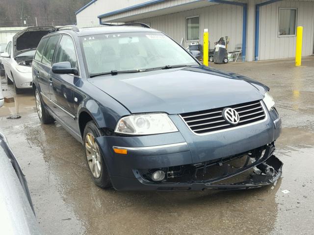 WVWVD63B93E311962 - 2003 VOLKSWAGEN PASSAT GLS GRAY photo 1