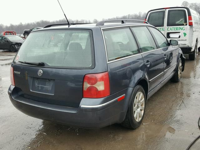 WVWVD63B93E311962 - 2003 VOLKSWAGEN PASSAT GLS GRAY photo 4