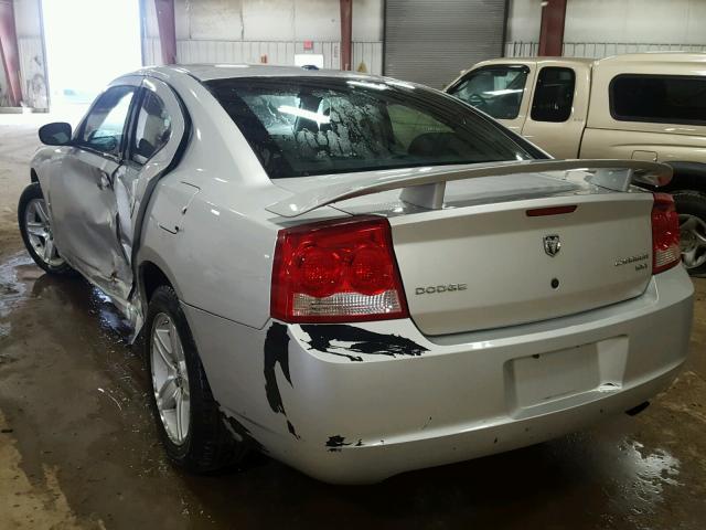 2B3KA33V59H598594 - 2009 DODGE CHARGER SX SILVER photo 3