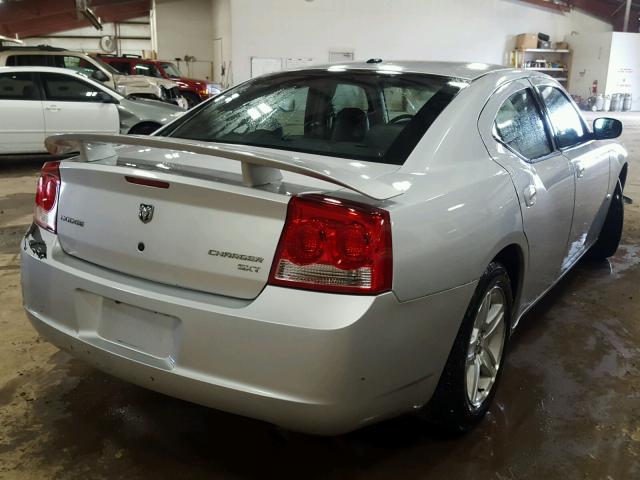 2B3KA33V59H598594 - 2009 DODGE CHARGER SX SILVER photo 4