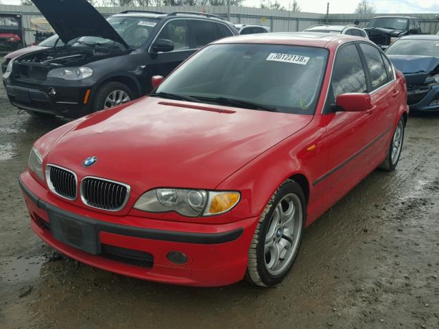 WBAEV53463KM27384 - 2003 BMW 330 I RED photo 2