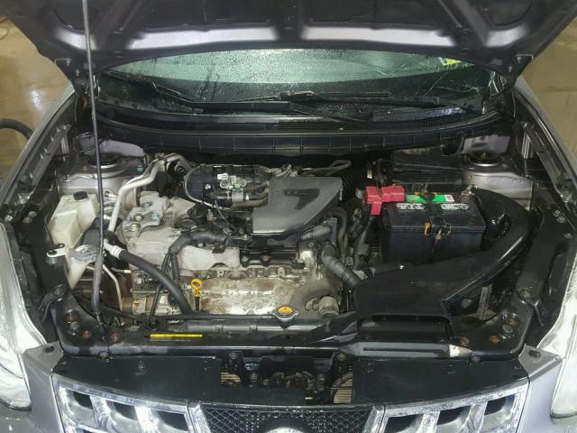 JN8AS5MV9CW377871 - 2012 NISSAN ROGUE S SILVER photo 7