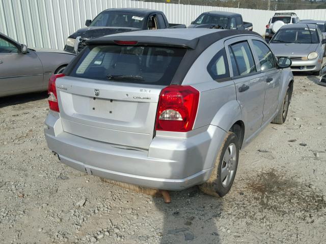 1B3HB28A09D131250 - 2009 DODGE CALIBER SE SILVER photo 4