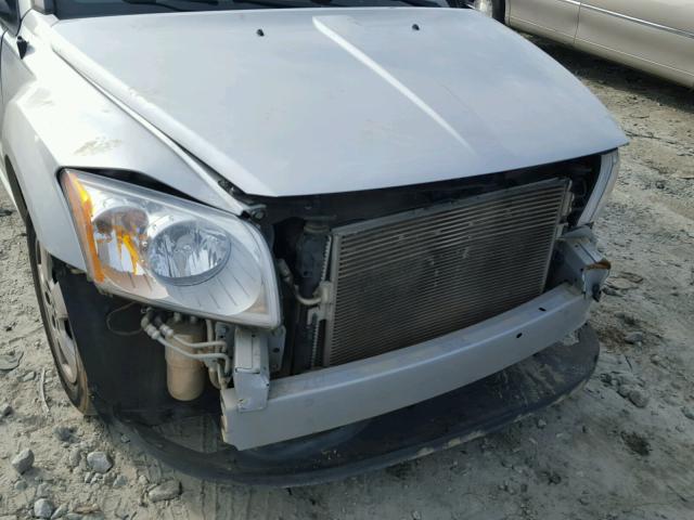 1B3HB28A09D131250 - 2009 DODGE CALIBER SE SILVER photo 9