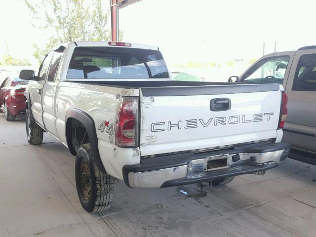 1GCHK29U16E133179 - 2006 CHEVROLET SILVERADO WHITE photo 3