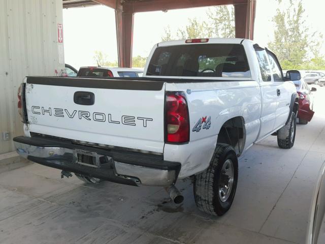 1GCHK29U16E133179 - 2006 CHEVROLET SILVERADO WHITE photo 4