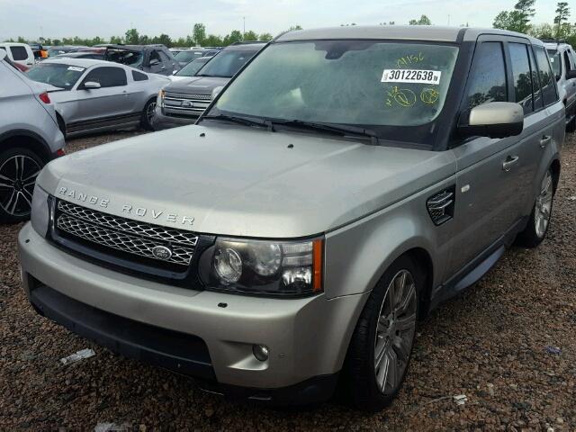 SALSK2D42DA773007 - 2013 LAND ROVER RANGE ROVE GREEN photo 2