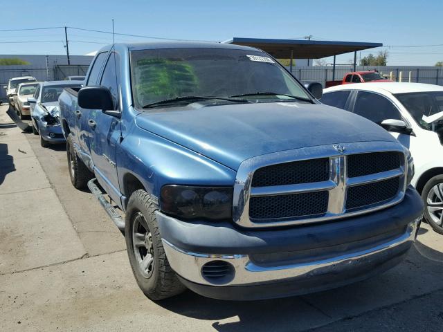 1D7HA18D53J584350 - 2003 DODGE RAM 1500 S BLUE photo 1