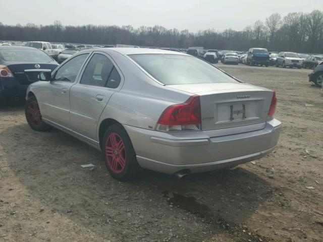 YV1RS592272610977 - 2007 VOLVO S60 2.5T GRAY photo 3
