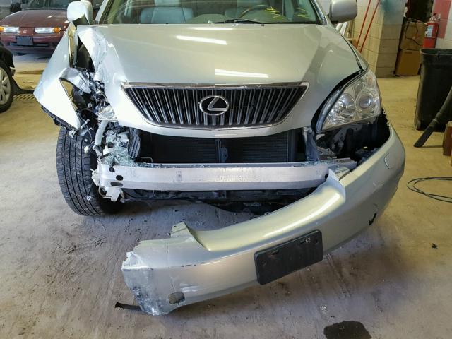 2T2HK31U67C046007 - 2007 LEXUS RX 350 GREEN photo 7